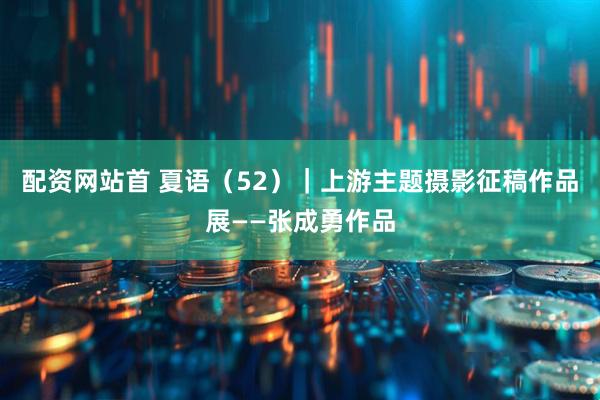 配资网站首 夏语（52）｜上游主题摄影征稿作品展——张成勇作品